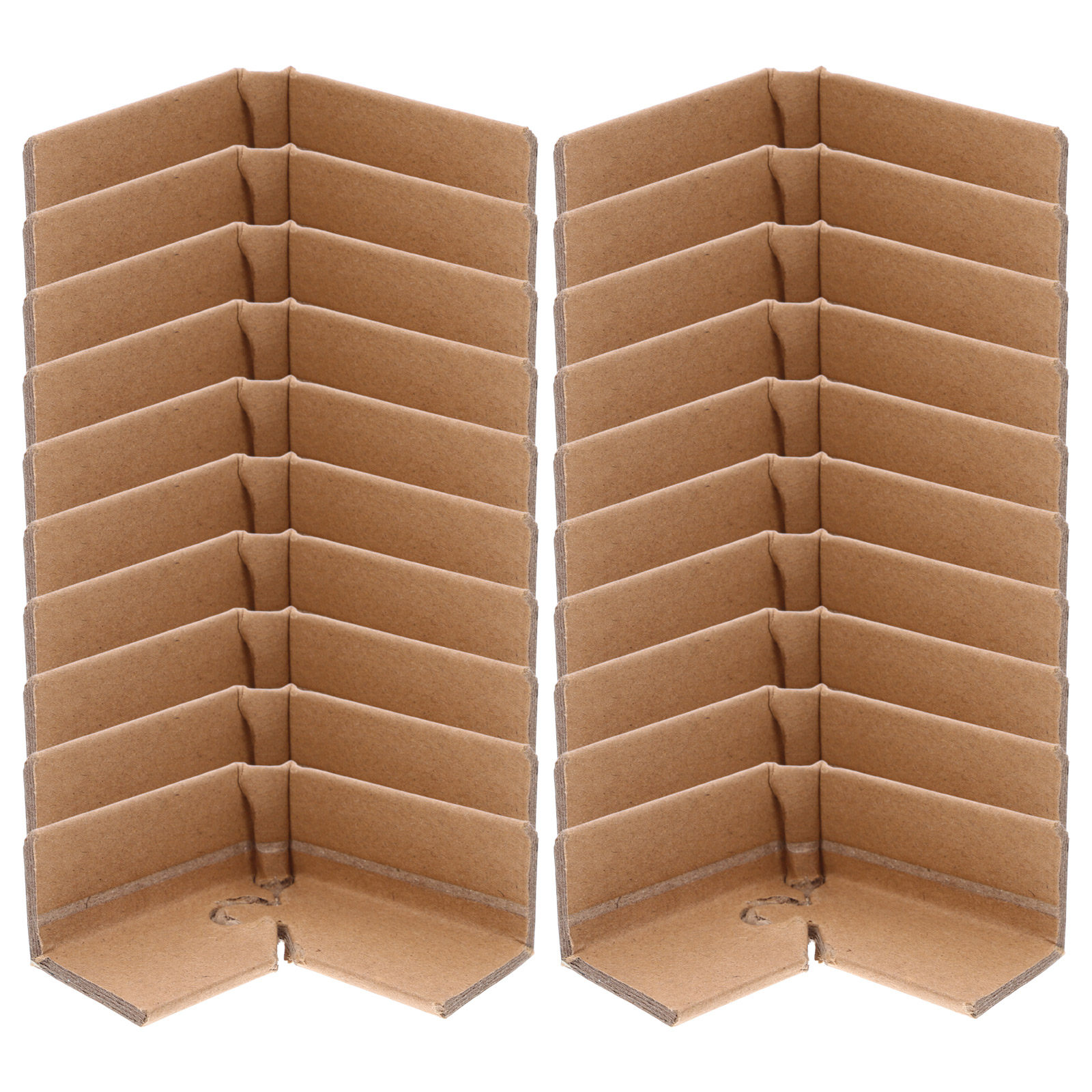 Furniture And Hardware - 20Pcs Reinforced Paper Corner Protectors Lock-Clip