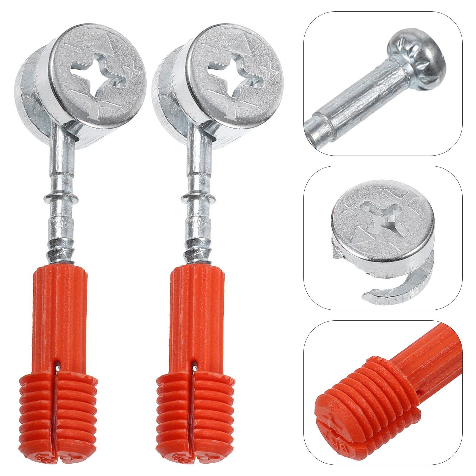 Furniture Joining Hardware - 30Sets Furniture Connecting Fastener 3 in
