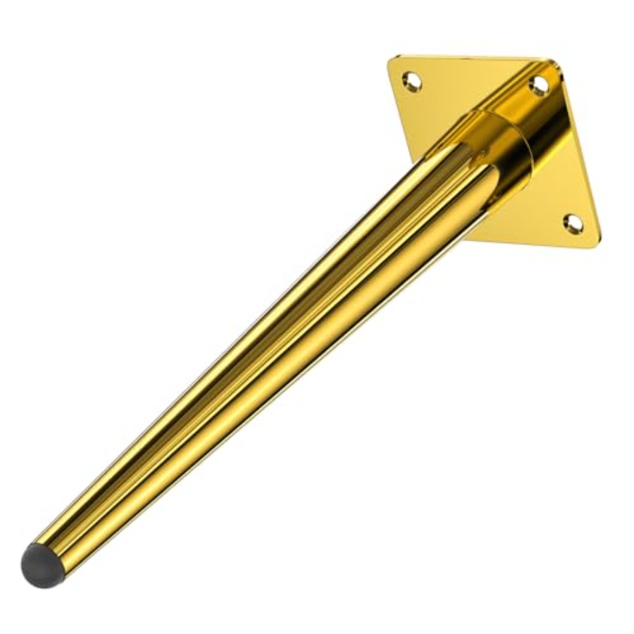 2 Furniture Table Legs Golden, - Furniture Hardware Feet reseña y precio