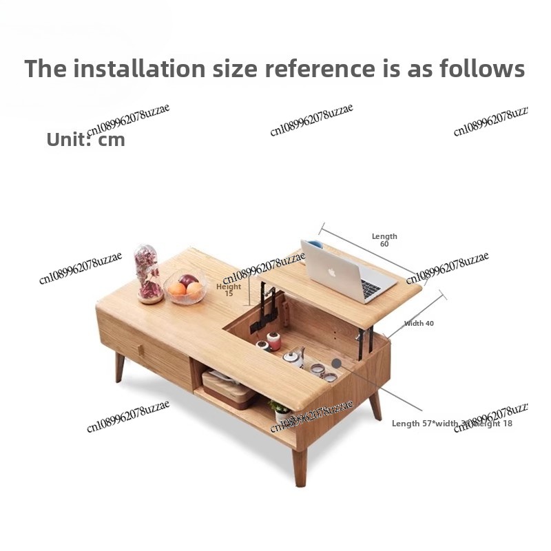 Hydraulic Buffer Coffee Table  - Furniture And Hardware reseña y precio