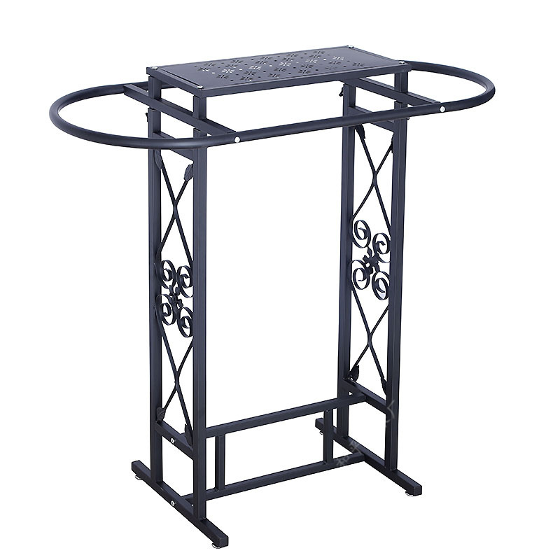 Iron Clothing Store Oval Shelf - Furniture And Hardware Store reseña y precio