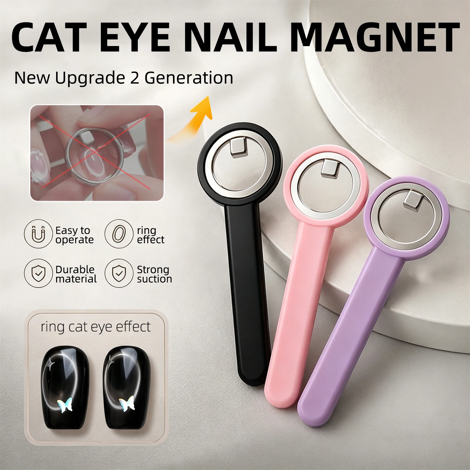New Circular Ring Cat Eye Nail - Furniture Hardware Nails reseña y precio