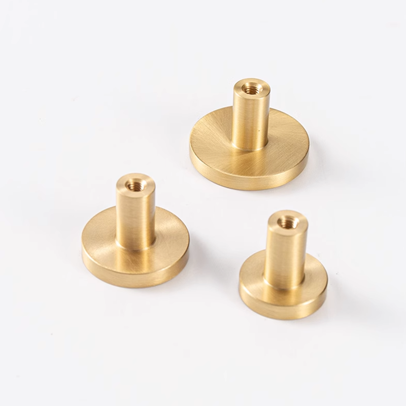 Round Brass Kitchen Cabinet Dr - Furniture Hardware Pulls reseña y precio