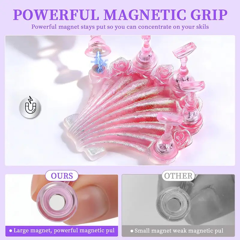 1Set Magnetic Nail Art Display - Furniture Hardware Nails reseña y precio