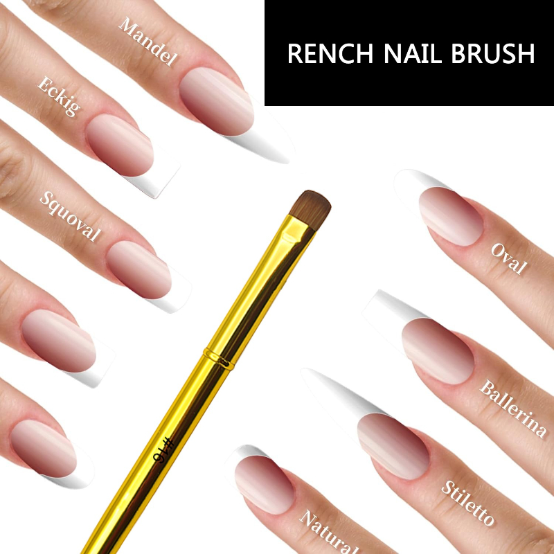 Kolinsky French Nail Art Brush - Furniture Hardware Nails reseña y precio