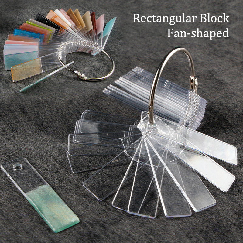 Rectangular Fake Nail Art Swat - Furniture Hardware Nails reseña y precio