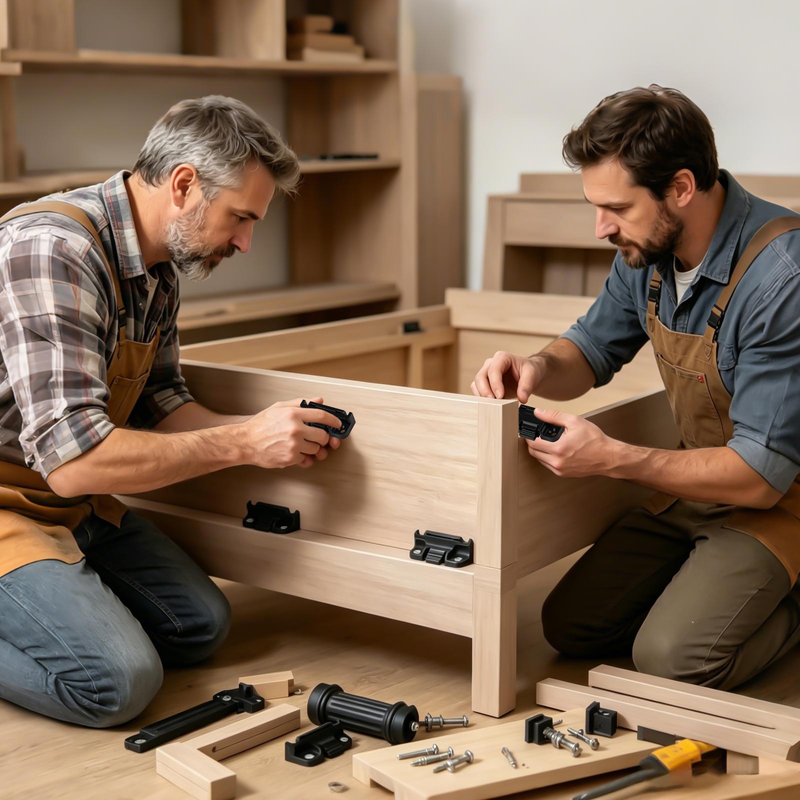 Wall Panel Connection Bracket  - Furniture Joining Hardware reseña y precio