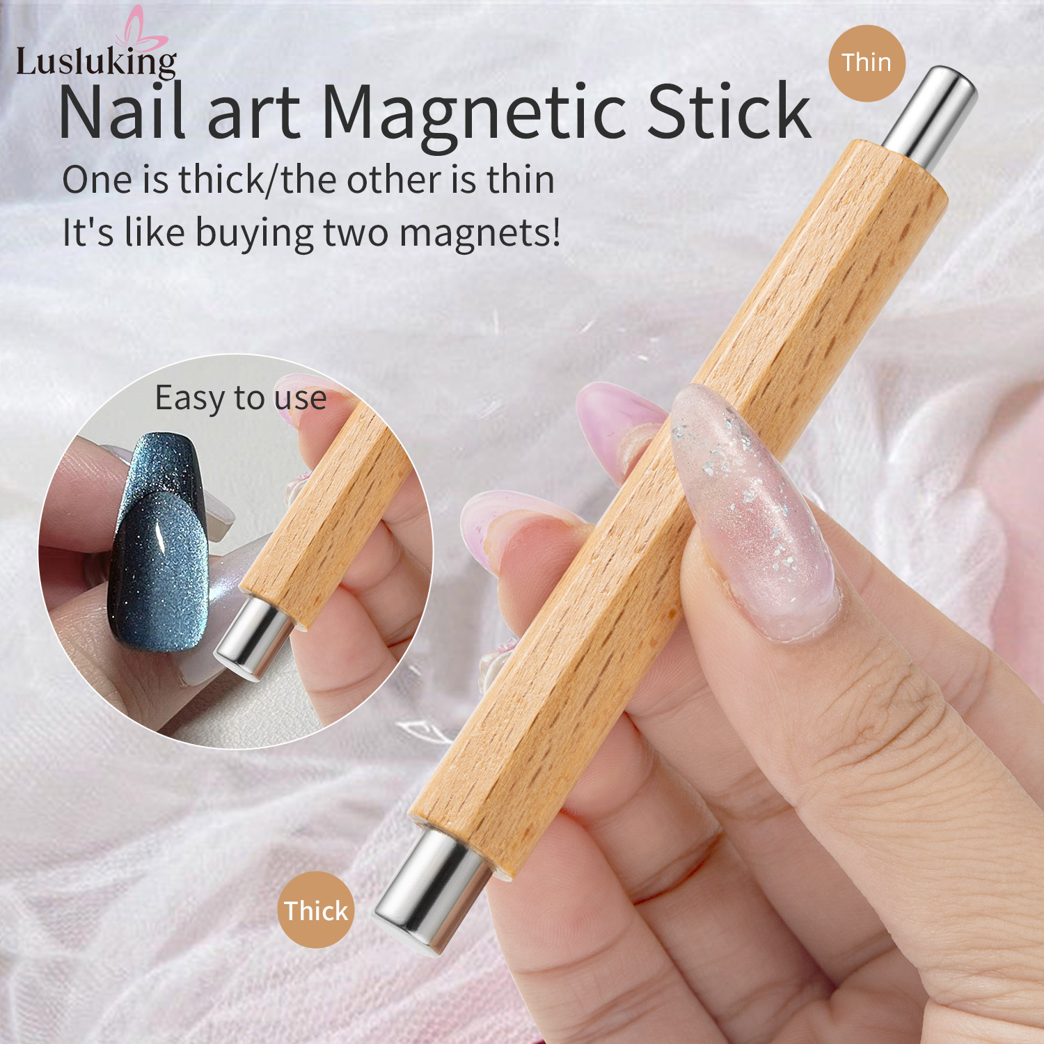 1pc Nail Art Nail Magnetic Sti - Furniture Hardware Nails reseña y precio