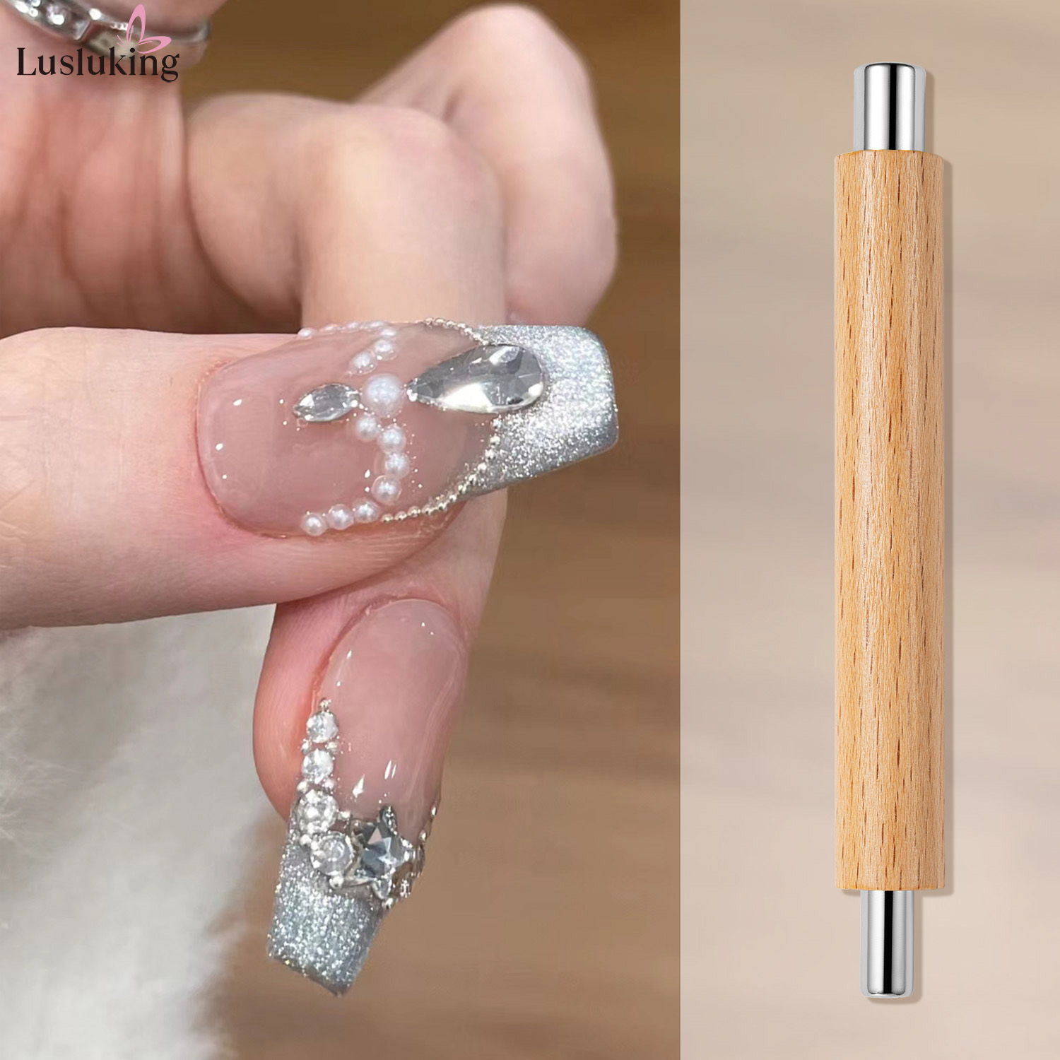 1pc Nail Art Nail Magnetic Sti - Furniture Hardware Nails reseña y precio