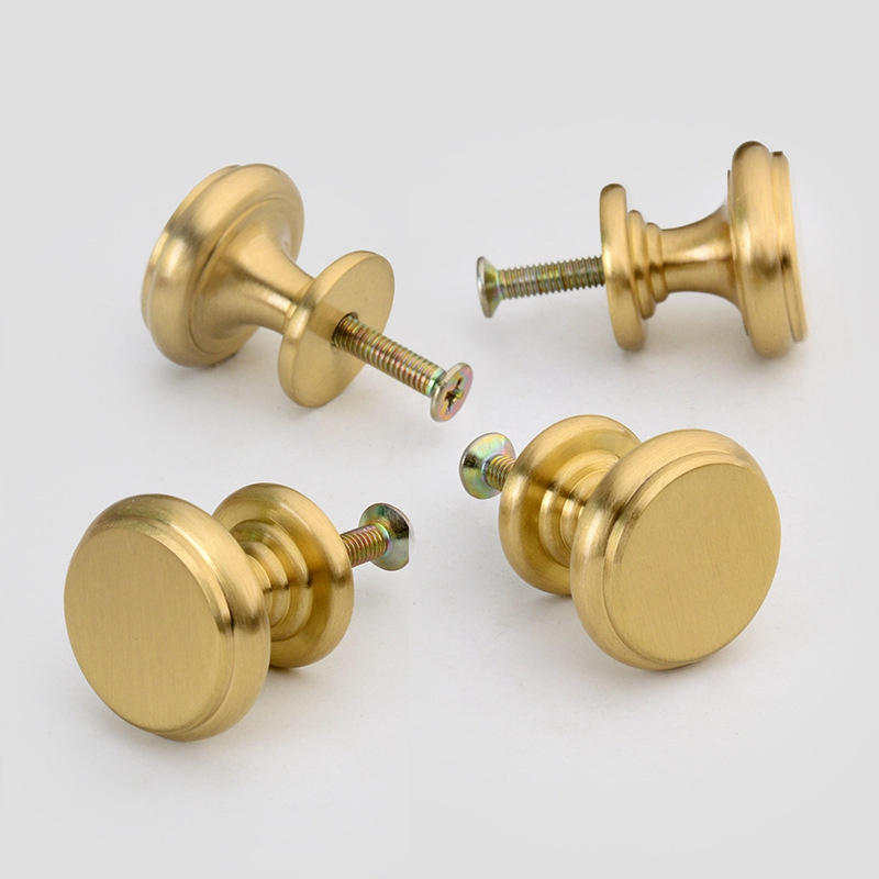 Brass Knobs Cabinet Handles Ki - Furniture Hardware Pulls reseña y precio