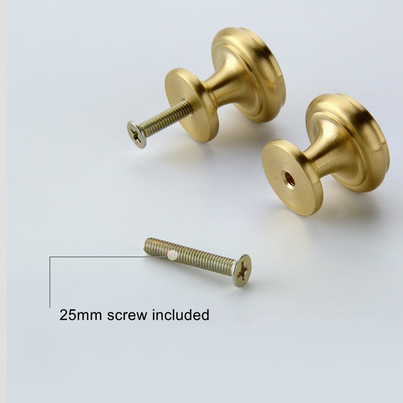 Brass Knobs Cabinet Handles Ki - Furniture Hardware Pulls reseña y precio