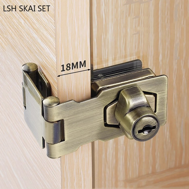 No-punch Glass Door Lock Store - Furniture And Hardware Store reseña y precio