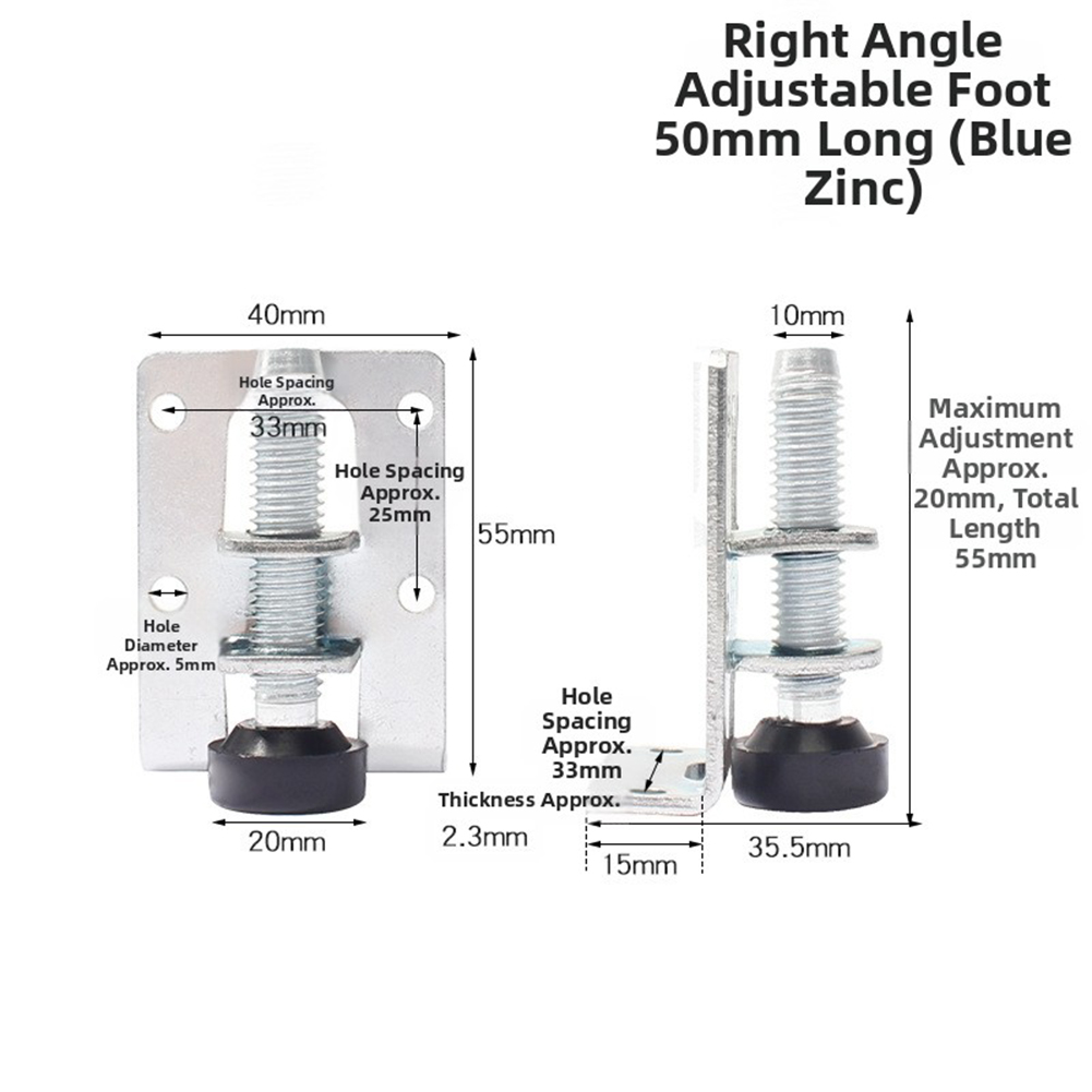 Heavy Duty Adjustable Leveling - Furniture Leveling Hardware reseña y precio