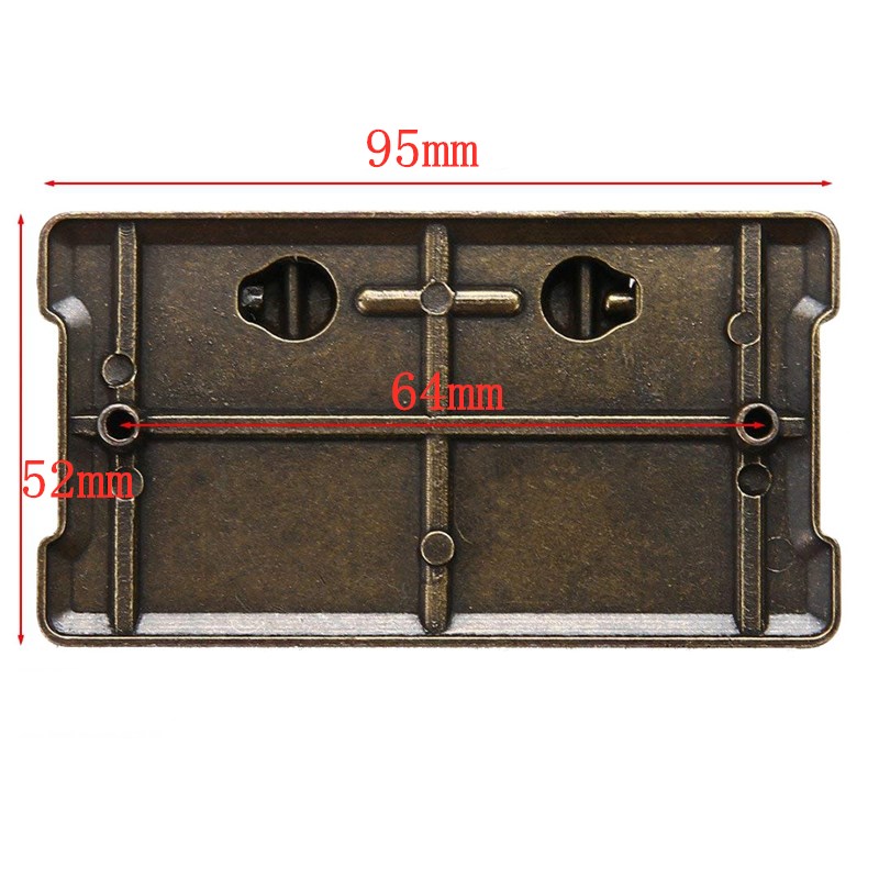 4Pcs Vintage Antique Bronze Dr - Furniture Hardware Pulls reseña y precio