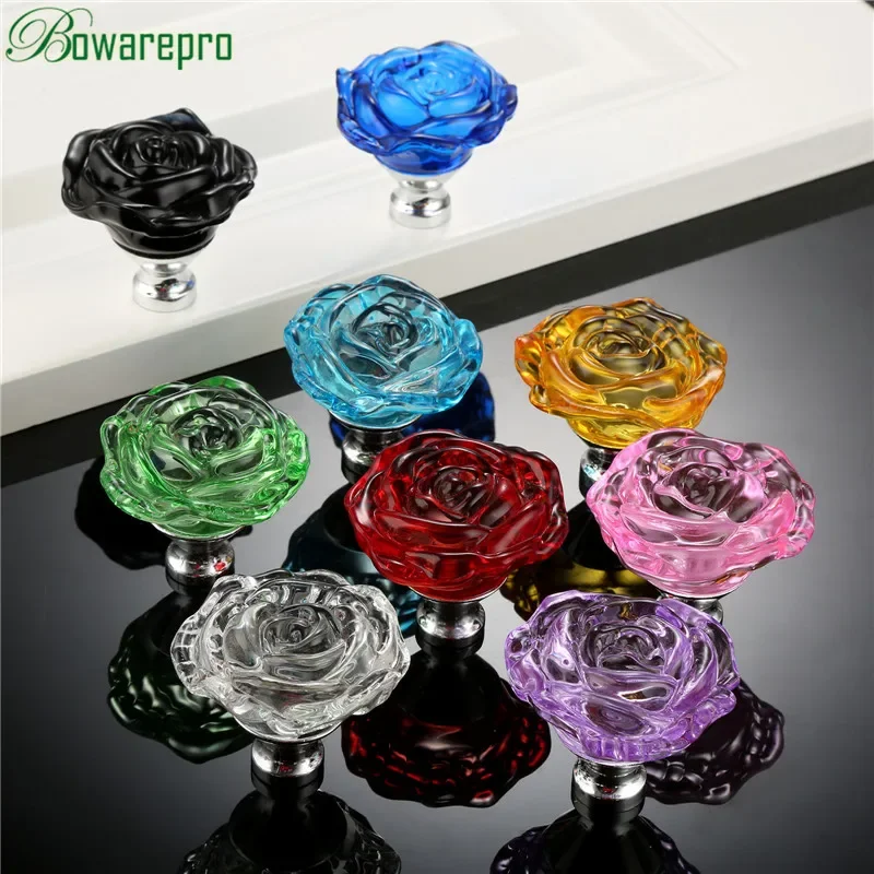bowarepro 50MM Crystal Rose Gl - Furniture Hardware Pulls reseña y precio