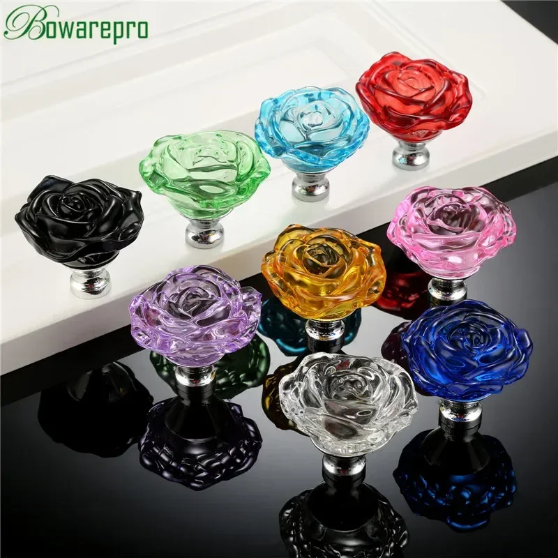 bowarepro 50MM Crystal Rose Gl - Furniture Hardware Pulls reseña y precio