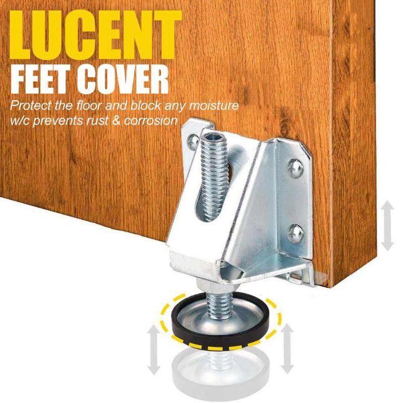 Adjustable Height Metal Leveli - Furniture Leveling Hardware reseña y precio