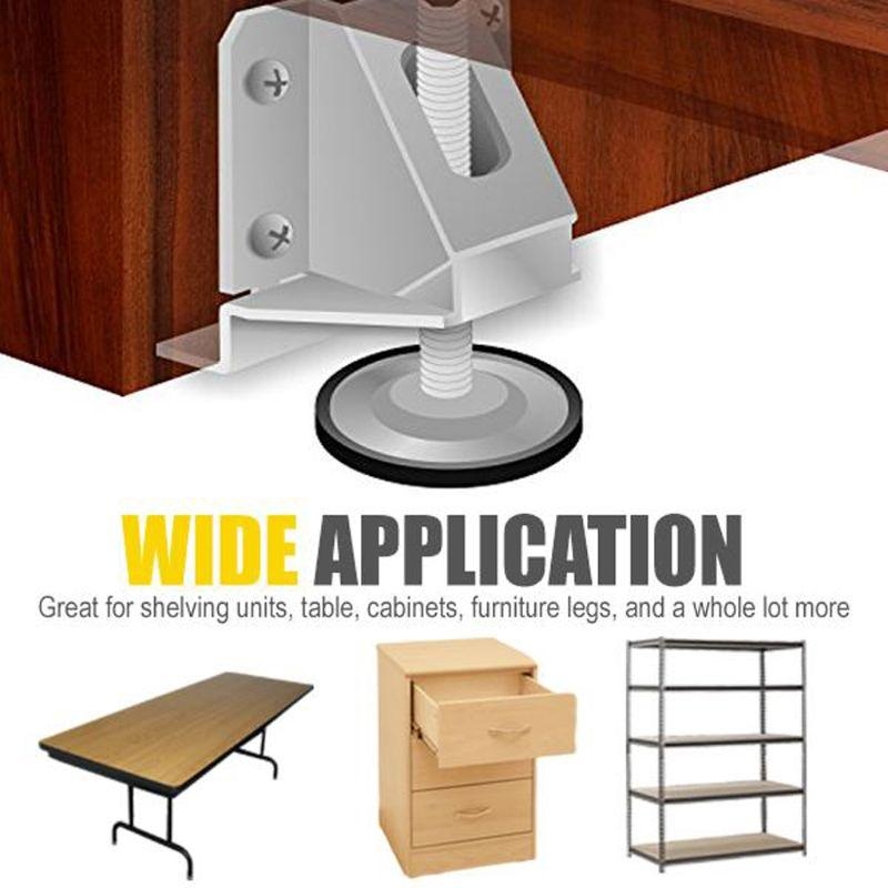 Adjustable Height Metal Leveli - Furniture Leveling Hardware reseña y precio