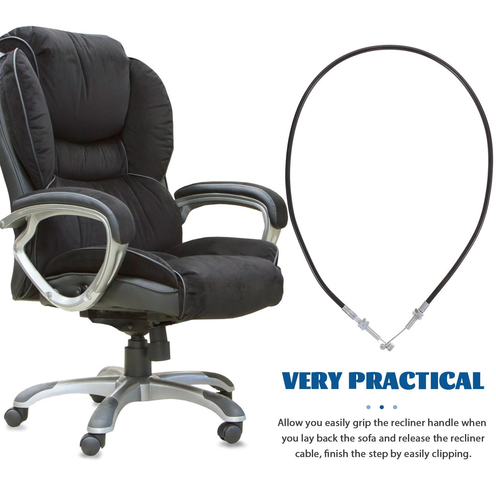 Heavy-Duty Recliner Cable Repl - Furniture Hardware Pulls reseña y precio