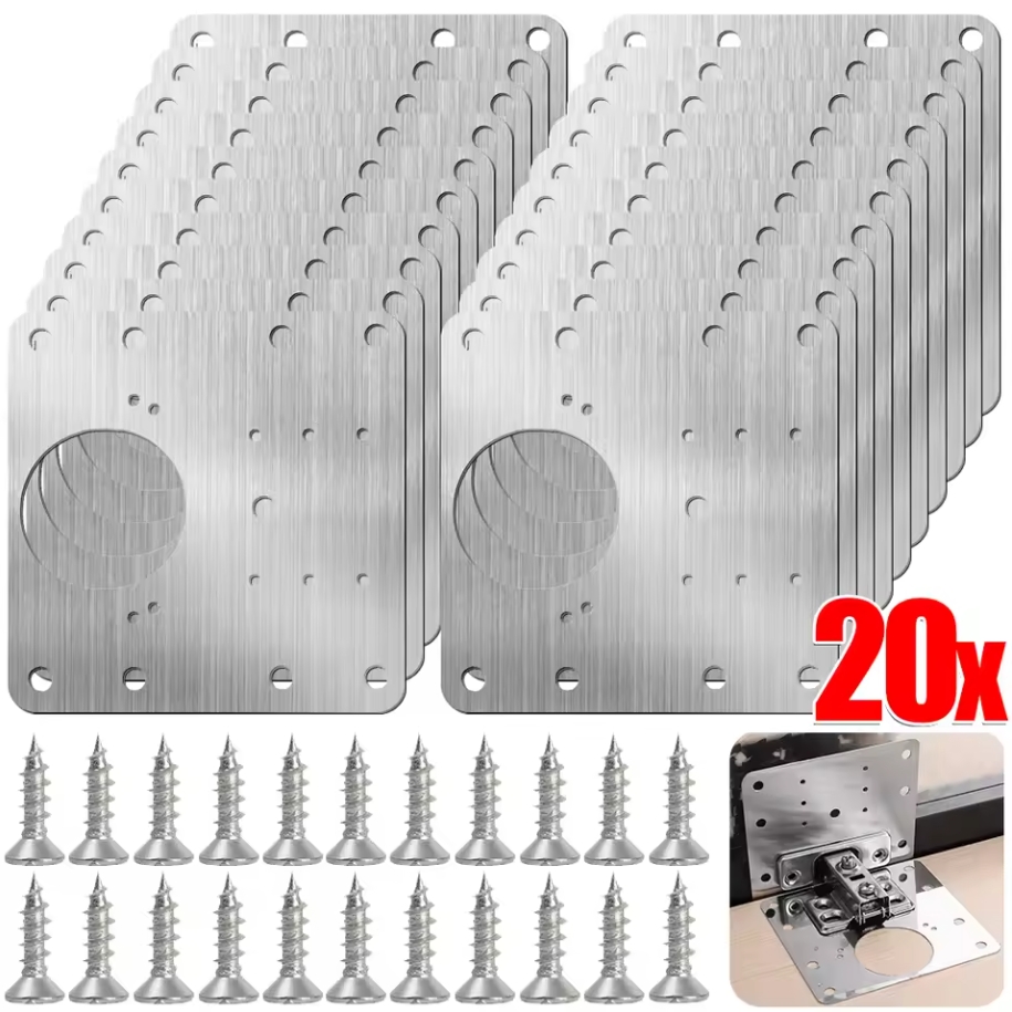 Kitchen Cabinet Door Hinges Re - Furniture Hardware Fixing Screws reseña y precio