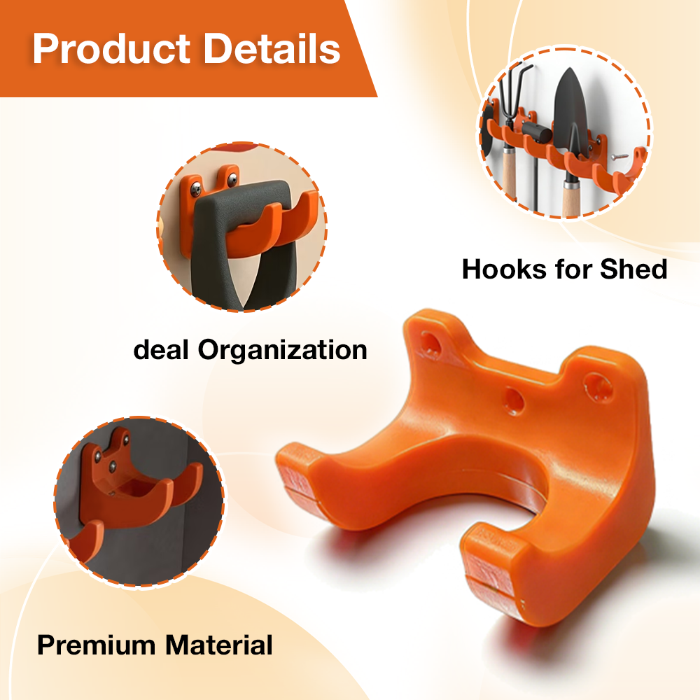 5/10Pcs Gardening Tool Hanger, - Furniture Hardware Fixing Screws reseña y precio