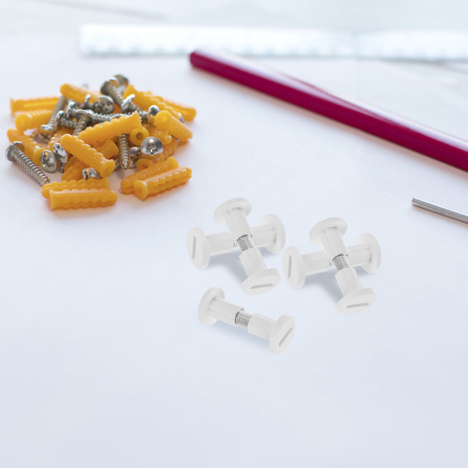 50Pcs Furniture Board Fastener - Furniture Joining Hardware reseña y precio