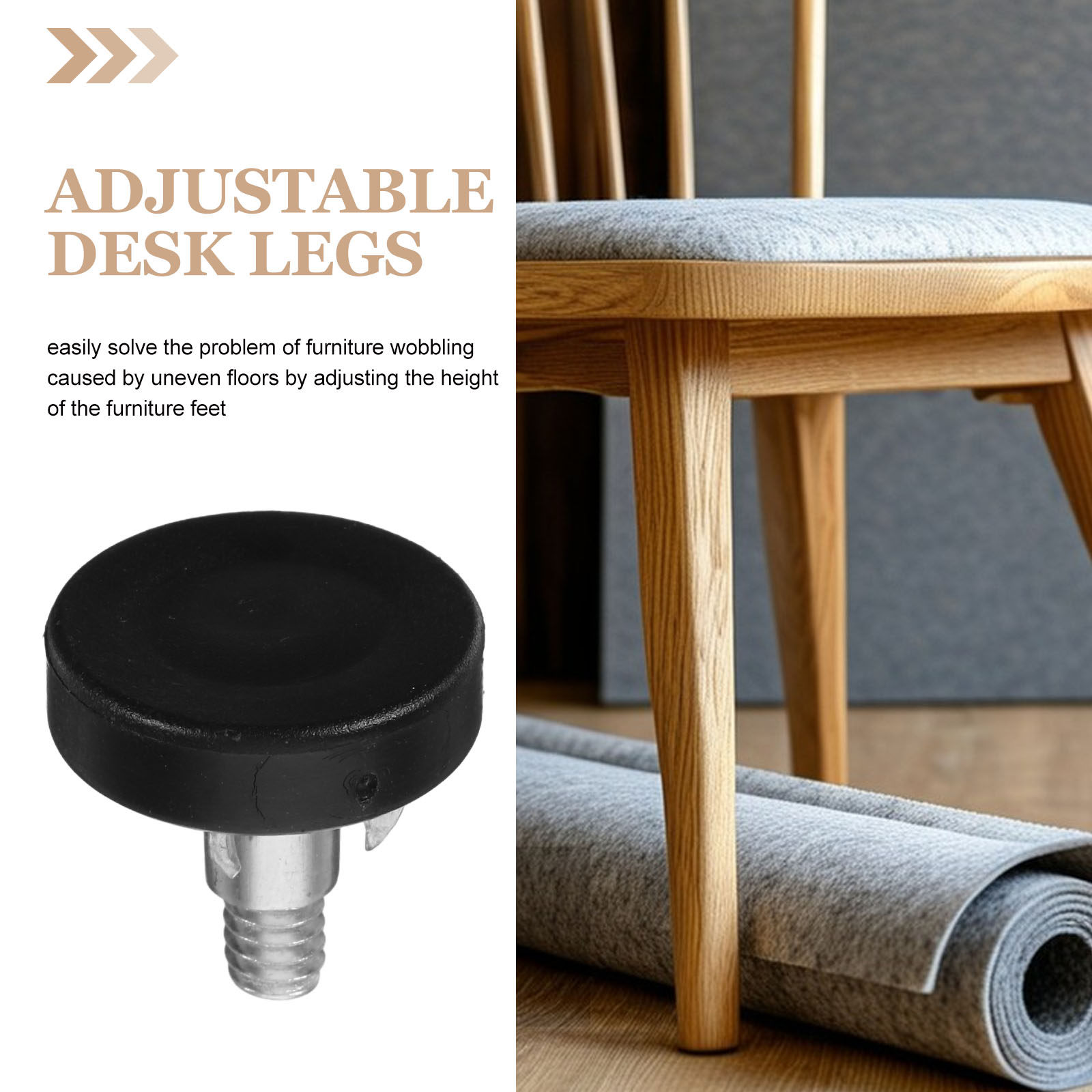 20Pcs Adjustable Furniture Lev - Furniture Leveling Hardware reseña y precio