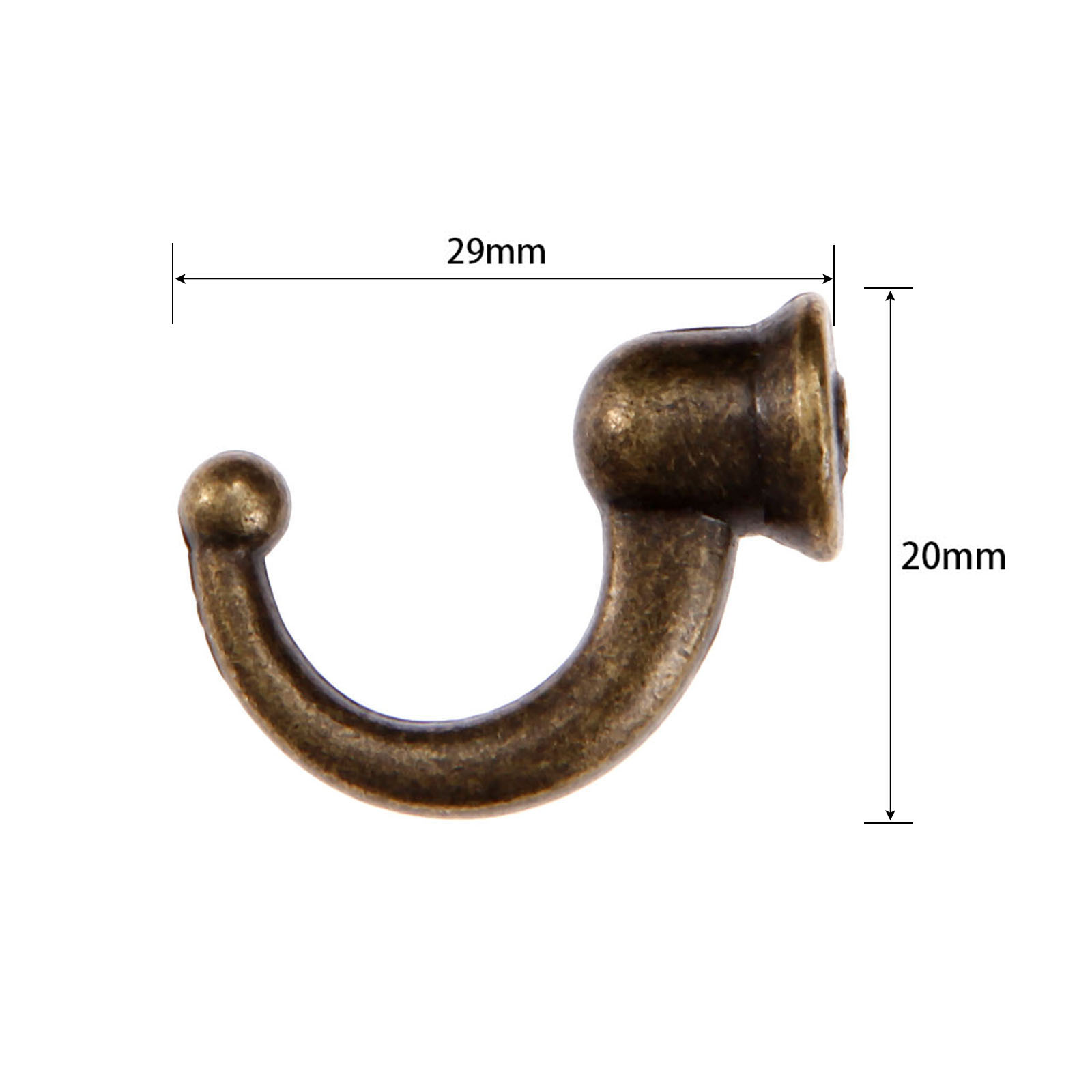 20pcs 29*20*12mm Antique Bronz - Furniture And Hardware reseña y precio