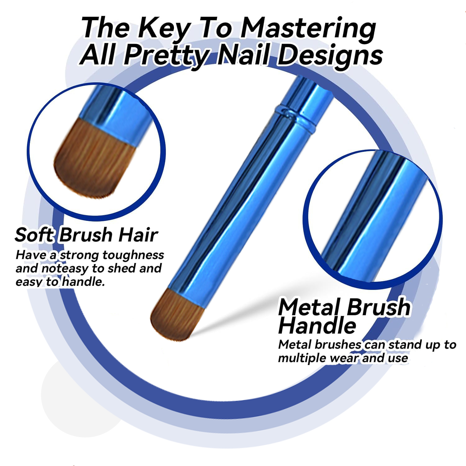 Kolinsky French Nail Art Brush - Furniture Hardware Nails reseña y precio