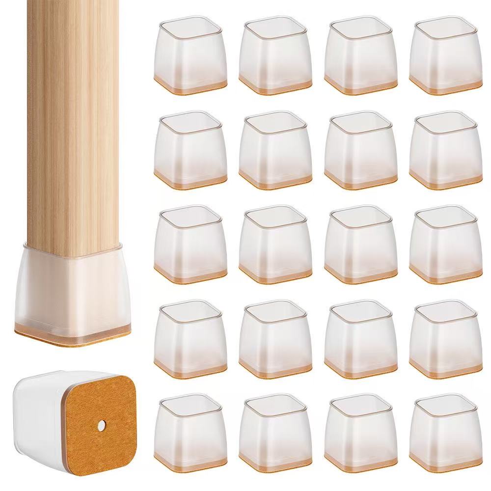 8/16/24PCS Frosted Square Furn - Furniture Hardware Feet reseña y precio