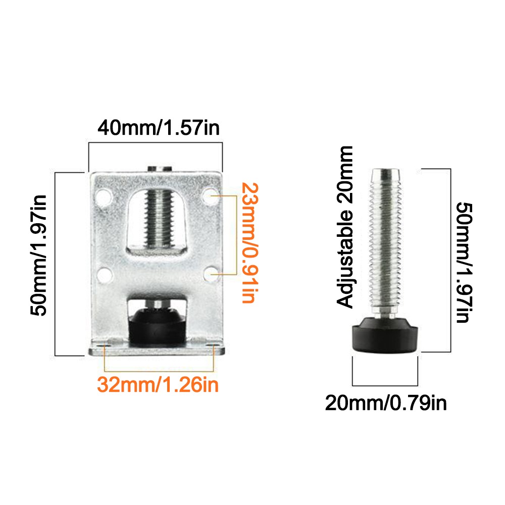 NEW Adjustable Furniture Level - Furniture Leveling Hardware reseña y precio