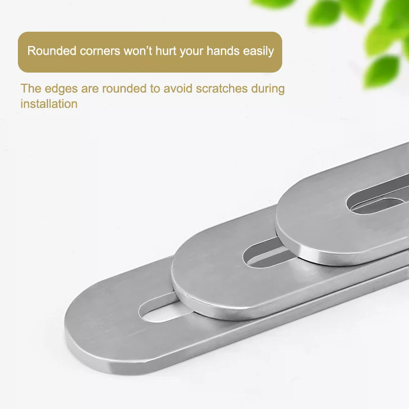 Flat Stainless Steel Mending J - Furniture Joining Hardware reseña y precio
