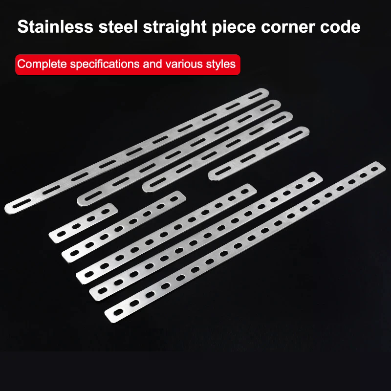 Flat Stainless Steel Mending J - Furniture Joining Hardware reseña y precio