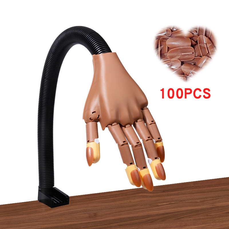Nail Fake Practice Hand Movabl - Furniture Hardware Nails reseña y precio
