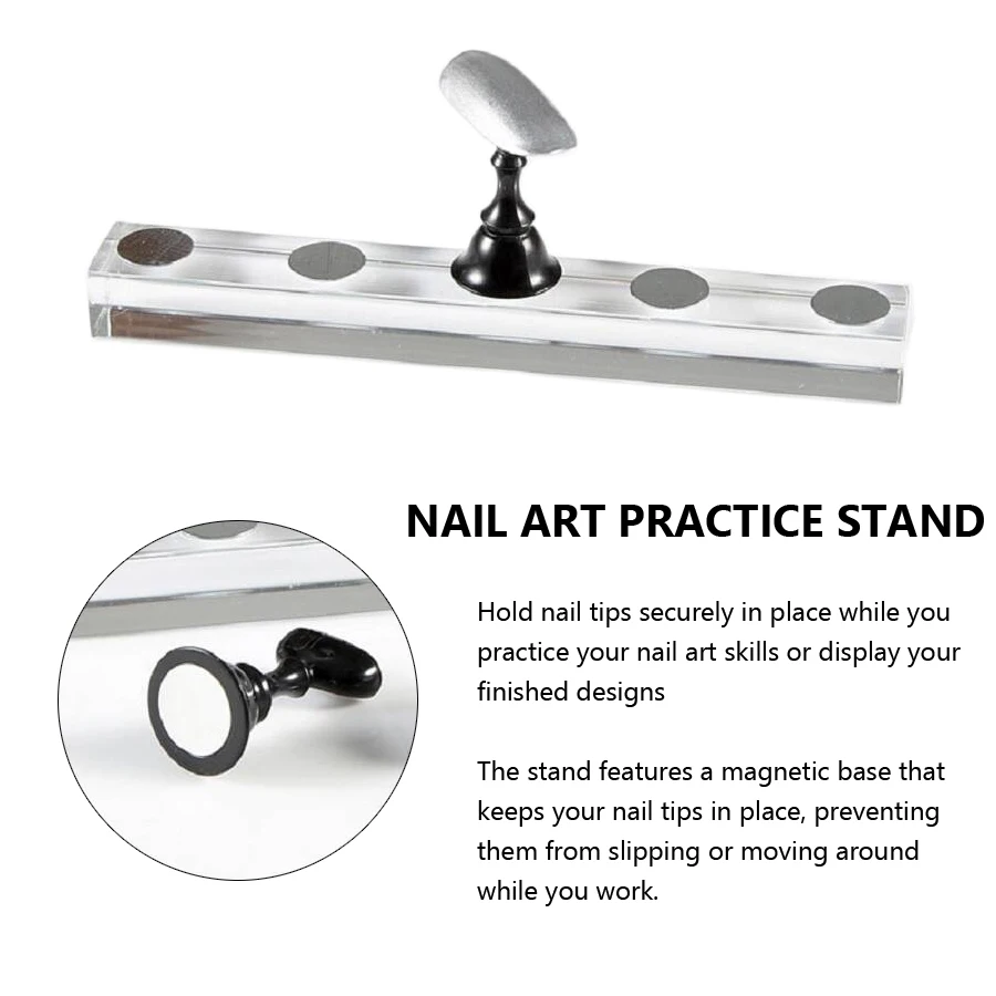 5Pcs Nail Art Practice Display - Furniture Hardware Nails reseña y precio