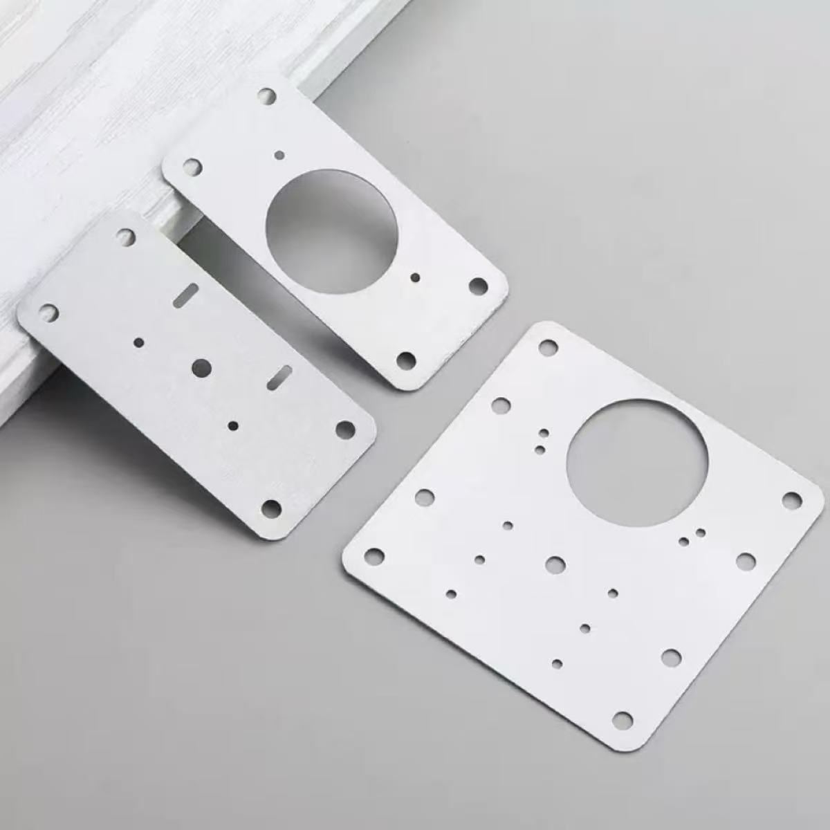 Hinge Repair Plate Kitchen Cab - Furniture Hardware Fixing Screws reseña y precio