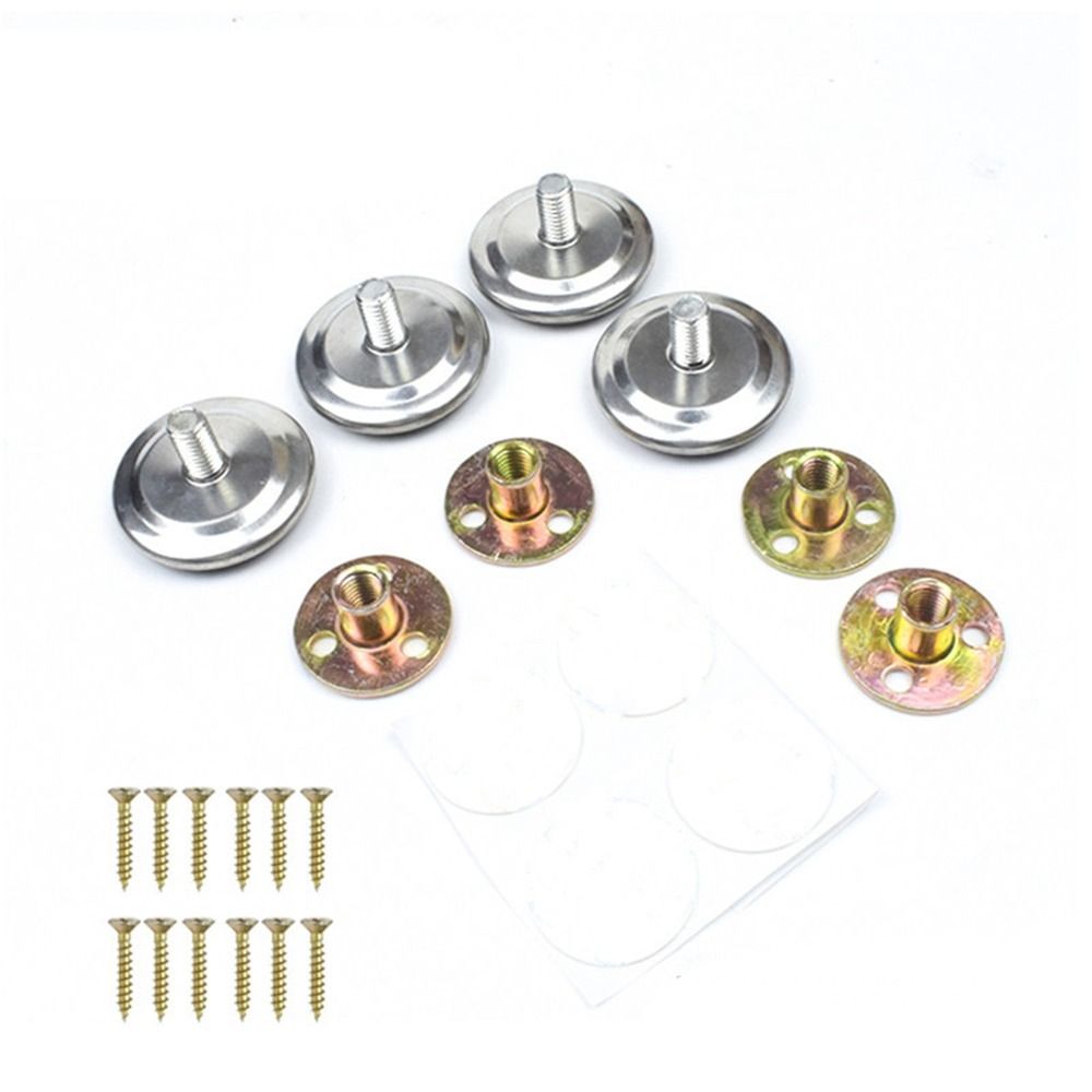 4pcs Adjustable Furniture Supp - Furniture Leveling Hardware reseña y precio