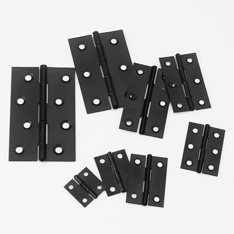 WV Black Door Hinges Stainless - Furniture Hardware Fixing Screws reseña y precio