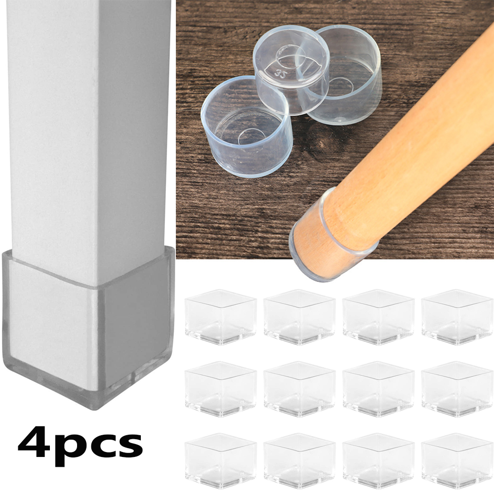 4pcs/set Chair Table Foot Caps - Furniture Hardware Feet reseña y precio
