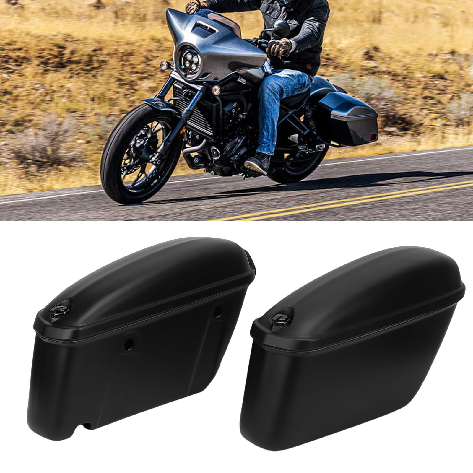 22L Motorcycle Hard Saddle Bag - Universal Furniture Hardware reseña y precio