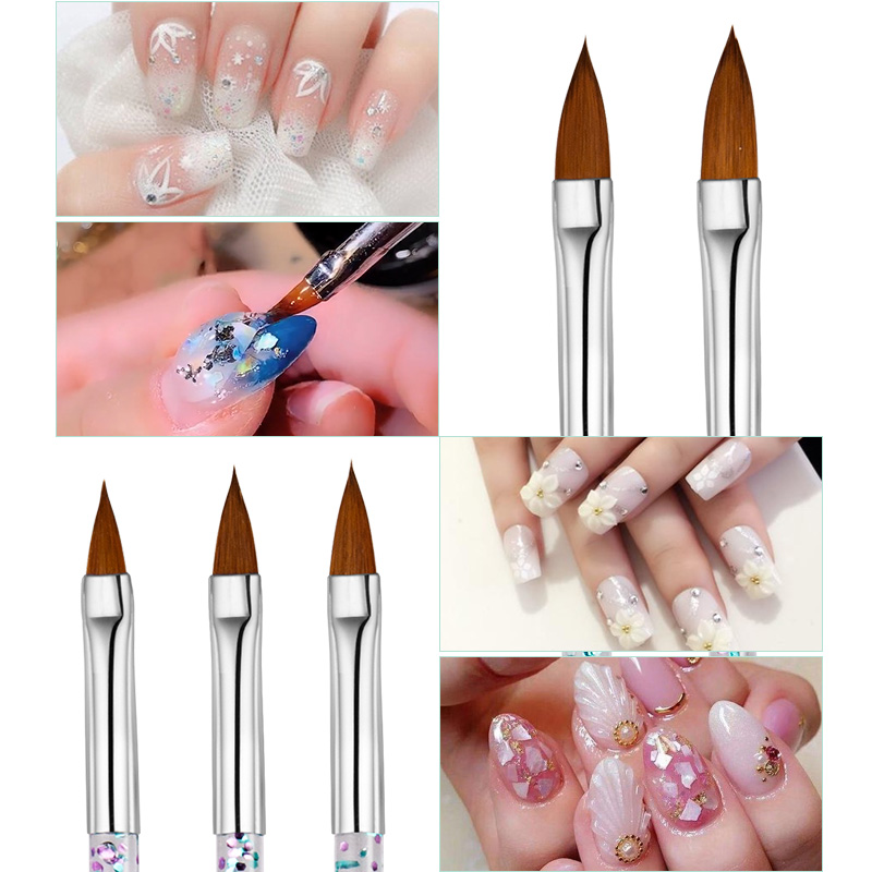5PCS Nail Art Brushes Set UV G - Furniture Hardware Nails reseña y precio