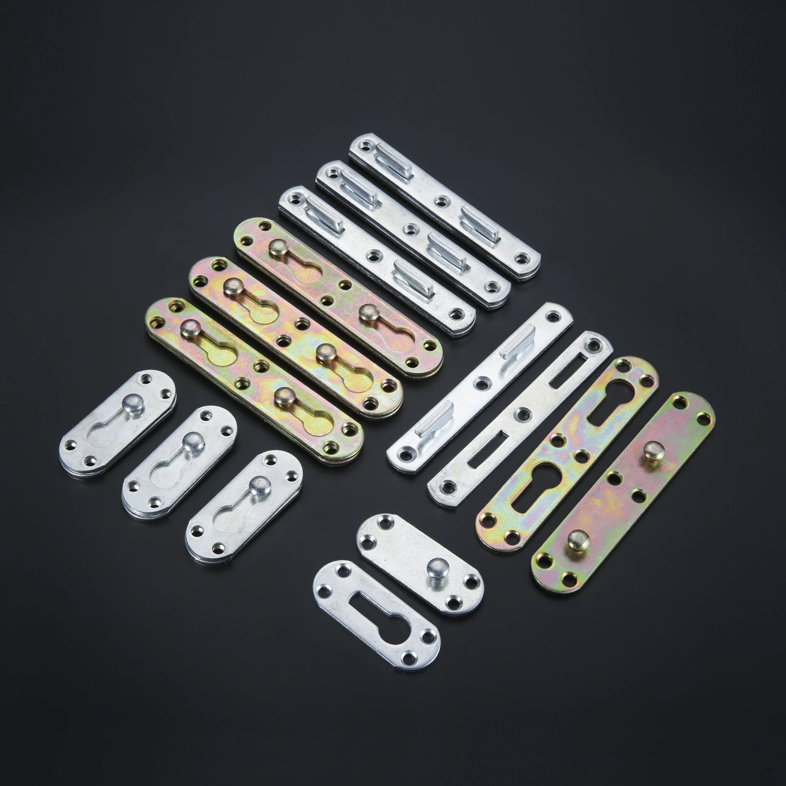 4 Sets Thickened Bed Hinge Fit - Furniture Joining Hardware reseña y precio