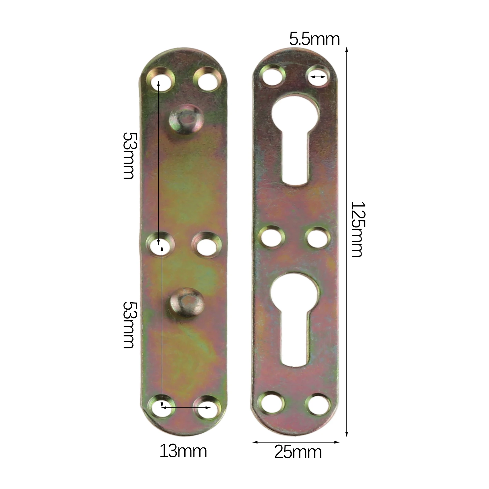 4 Sets Thickened Bed Hinge Fit - Furniture Joining Hardware reseña y precio