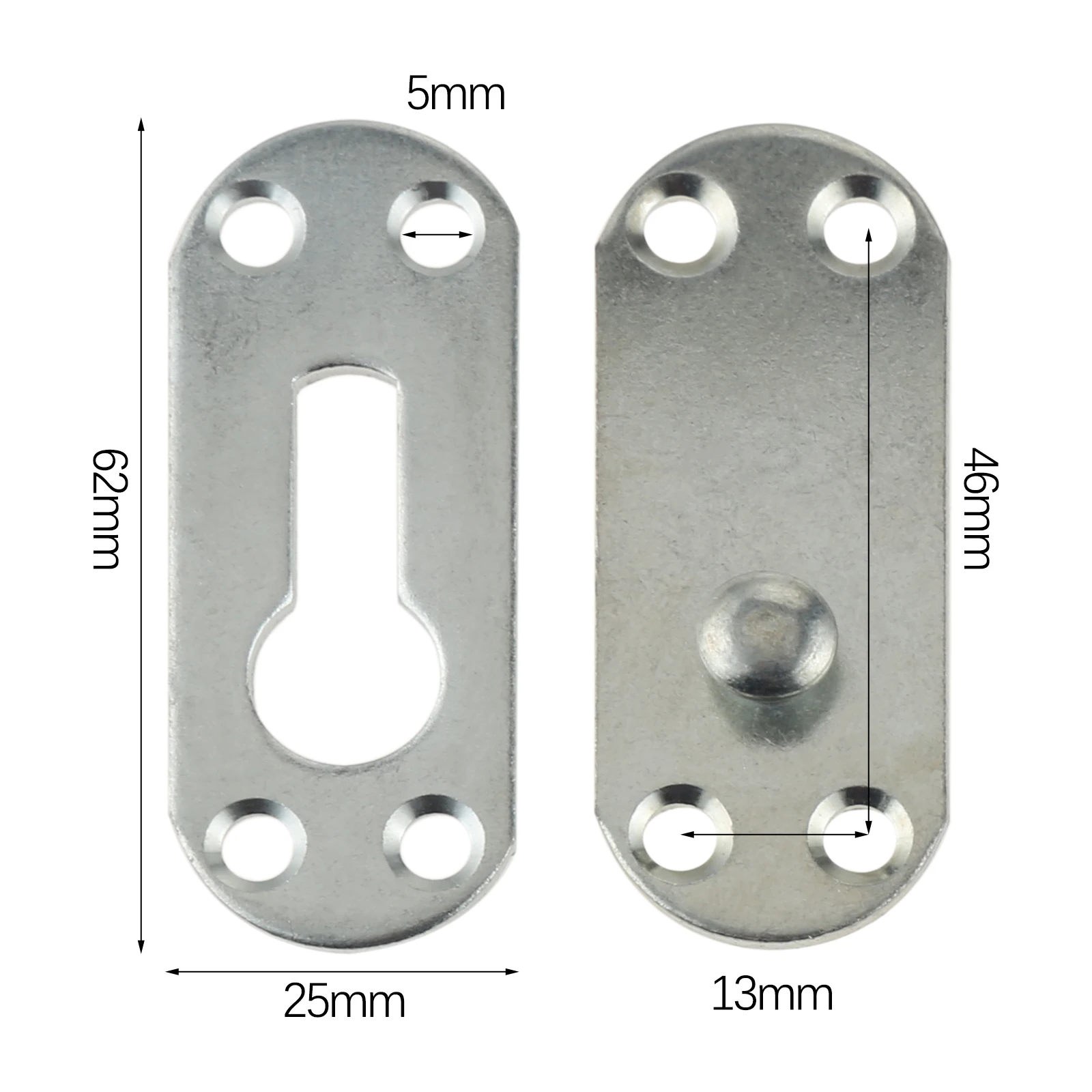 4 Sets Thickened Bed Hinge Fit - Furniture Joining Hardware reseña y precio